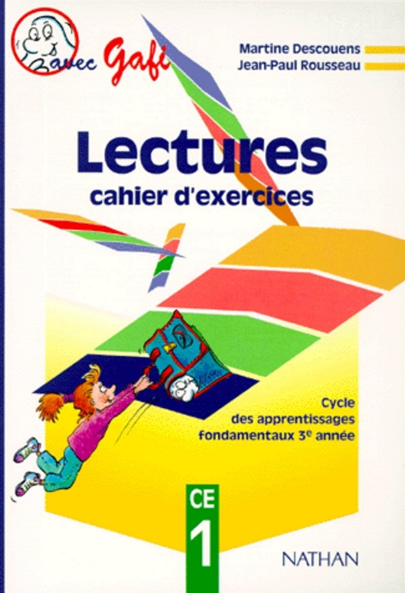 Gafi le fantôme - cahier exercices - CE1 Education & Training