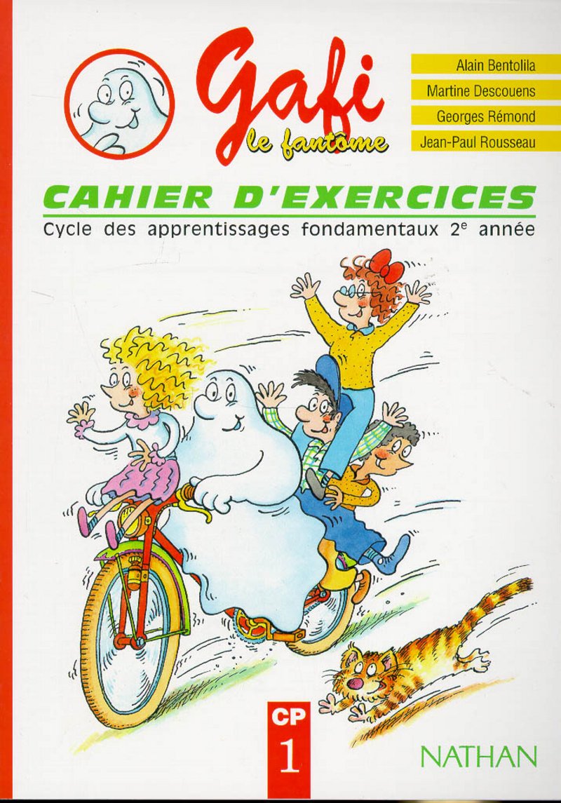 Gafi le fantôme : cahier d'exercices, CP book