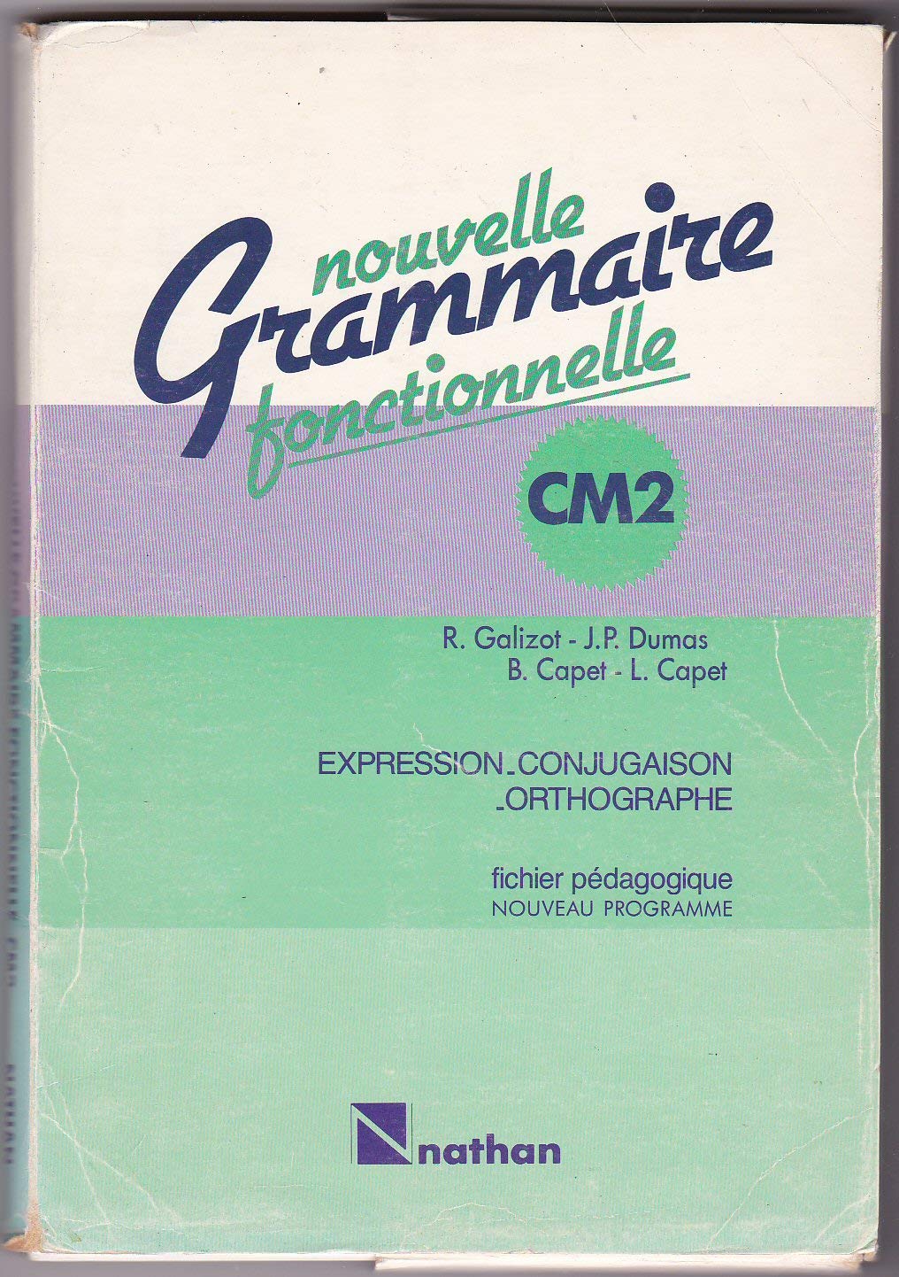 Nouvelle grammaire fonctionnelle CM2 maitre 011797 book