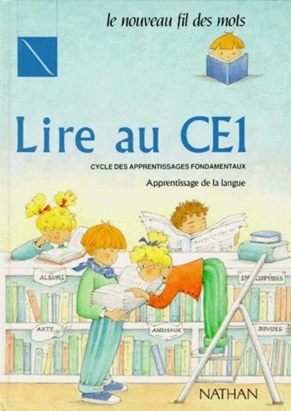 Le nouveau fil des mots, CE1, livre de lecture Books