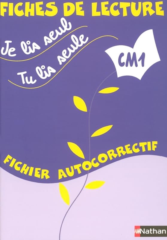 Je lis seul, tu lis seule CM1: Fichier autocorrectif Books