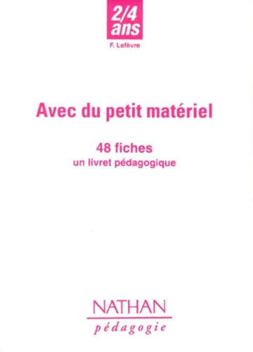 Jouer avec du petit matériel book