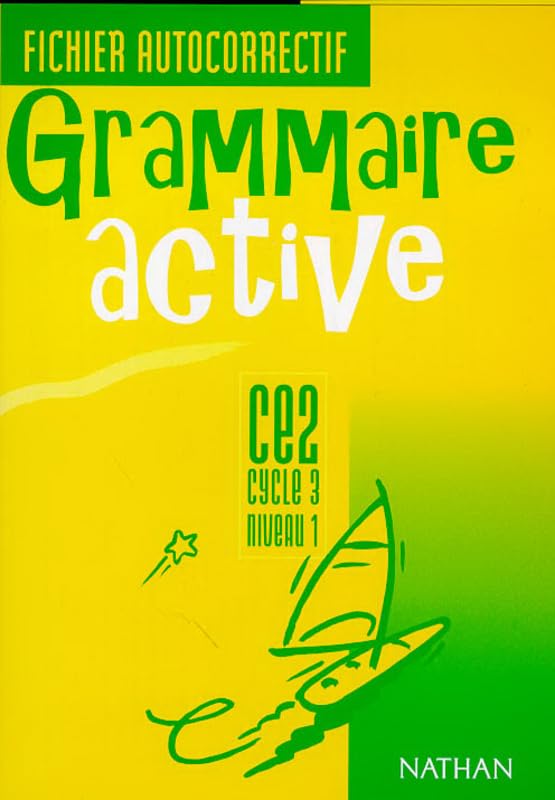 Grammaire active - CE2 : fichier autocorrectif book