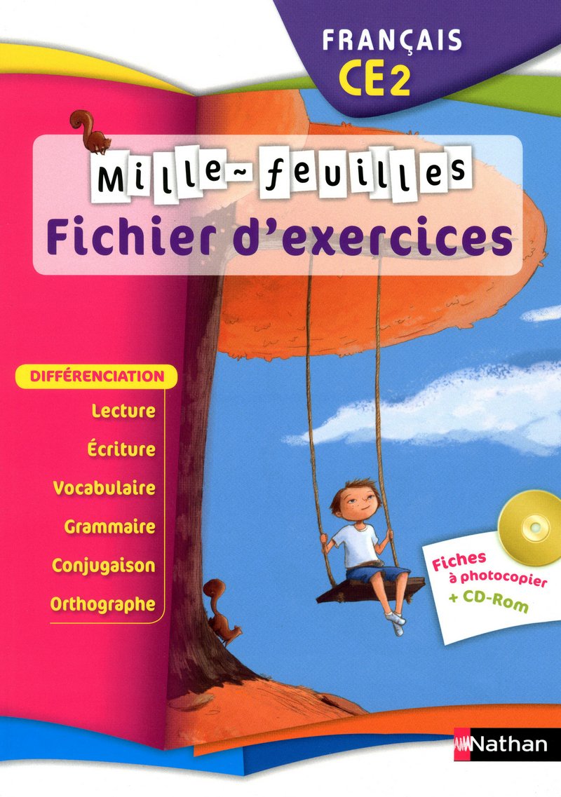 Mille-feuilles. CE2. Per la Scuola elementare: Fichier d'exercices Non-fiction