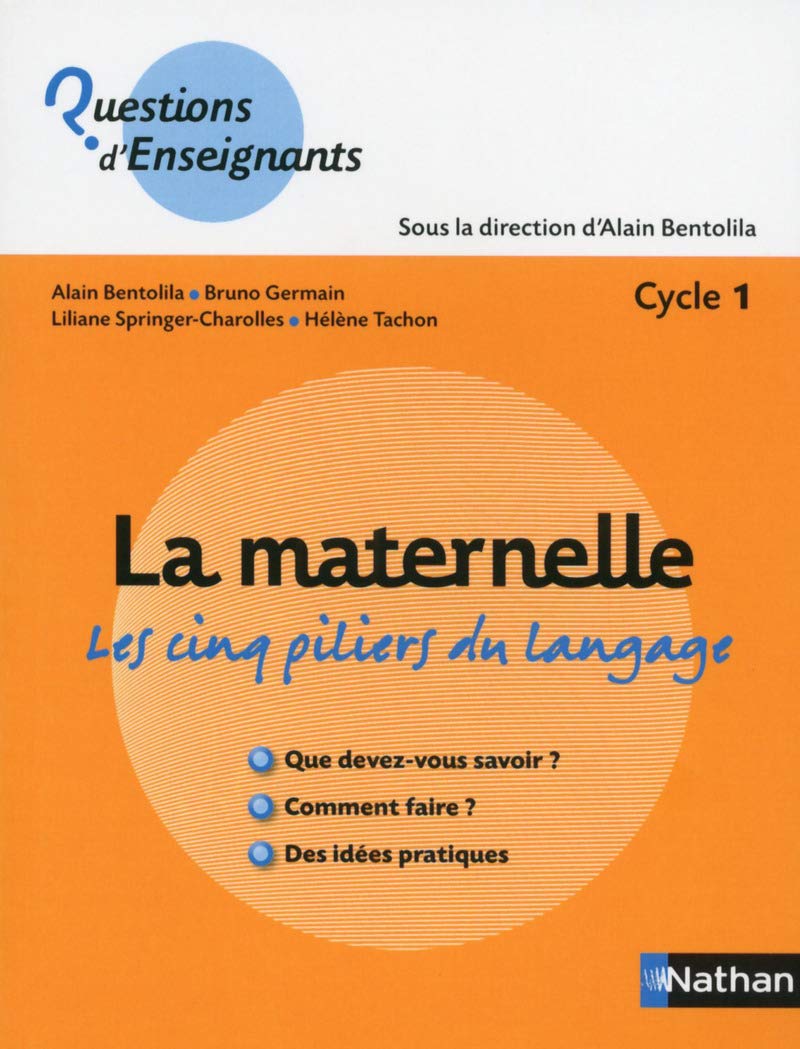 La maternelle, les cinq piliers du langage - Cycle 1 Education & Training