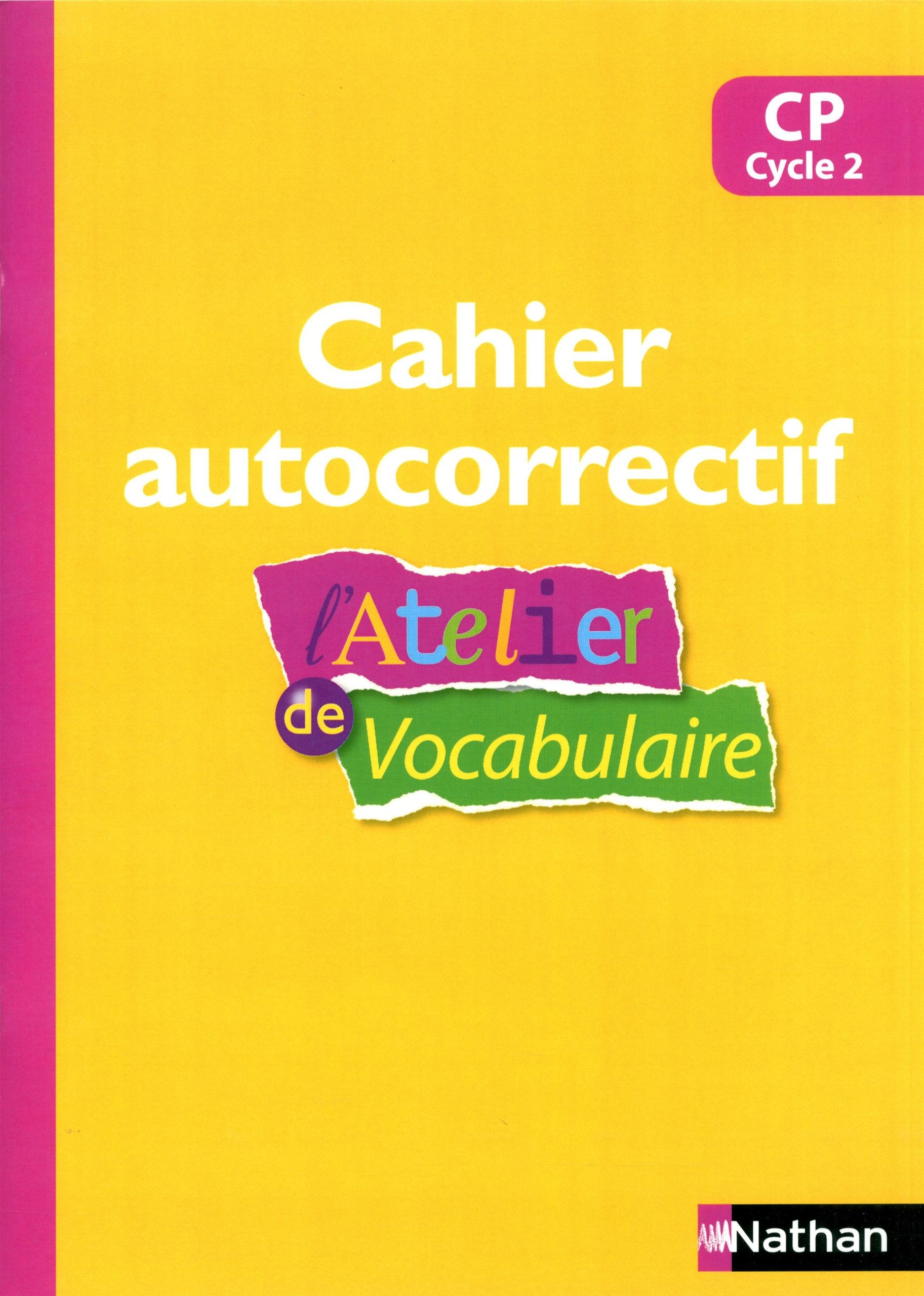 L'Atelier de Vocabulaire CP book