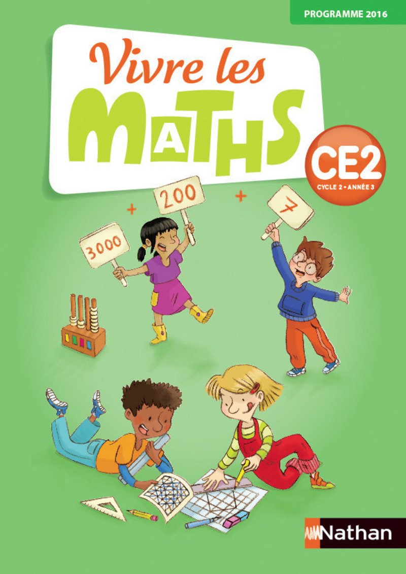 Product Image: Vivre les maths CE2 Fichier eleve Programme 2016