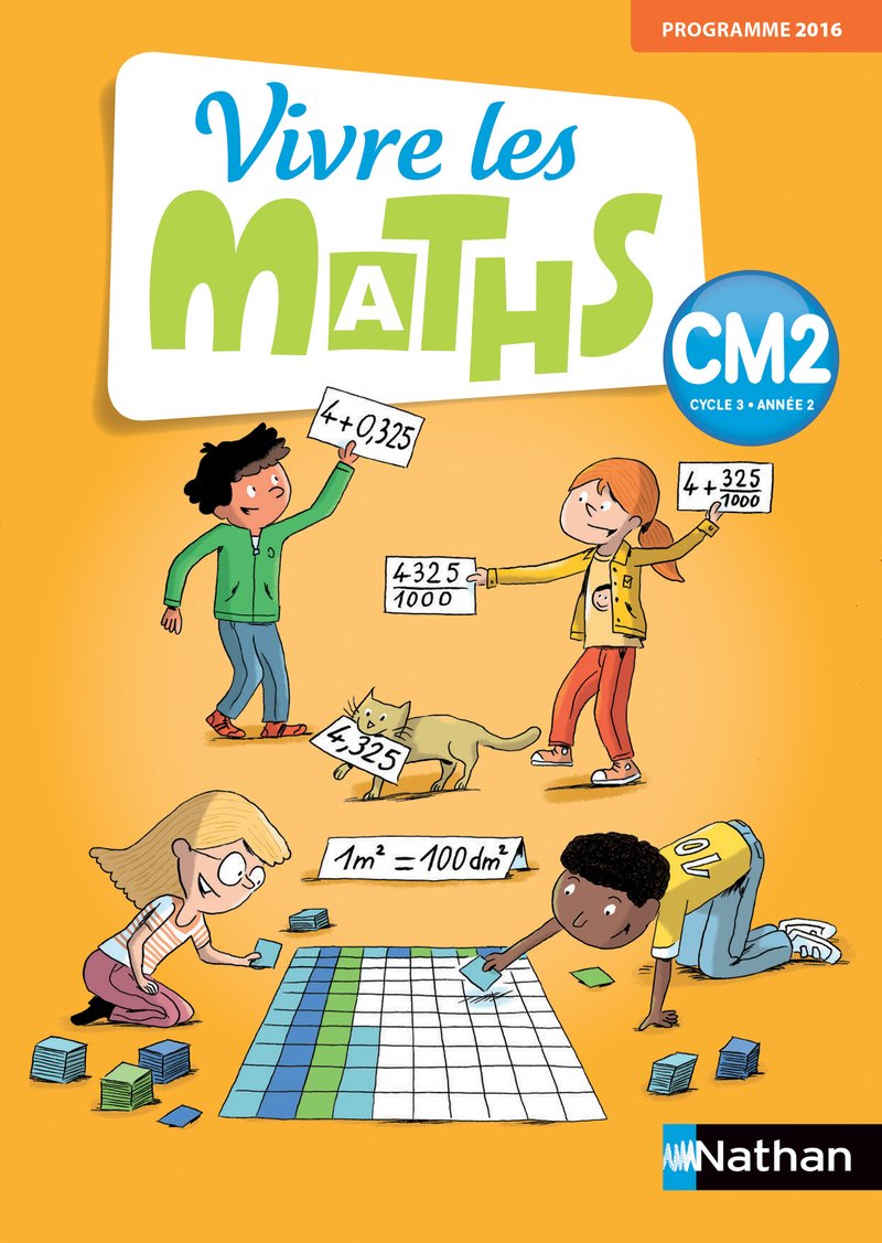 Vivre les maths - Fichier élève - CM2 - 2018 Education & Training