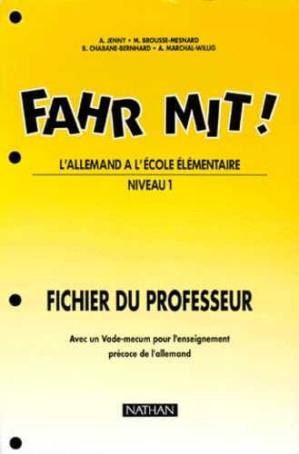 Fahr mit, CM, fichier du maître, niveau 1 book