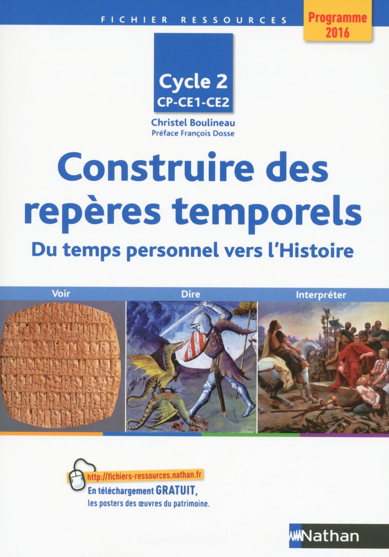 Construire des repères temporels - Du temps personnel vers l'histoire - CP - CE1 - CE2 book