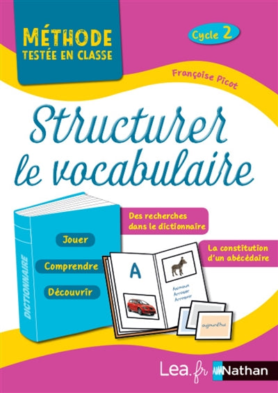 Product Image: Structurer le vocabulaire : cycle 2 : programme 2018