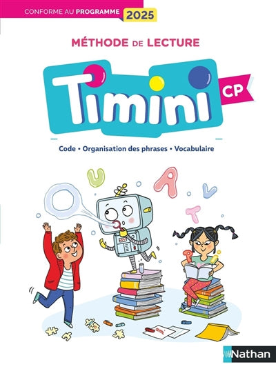 Product Image: Méthode de lecture Timini CP : code, organisation des phrases, vocabulaire : conforme aux programmes