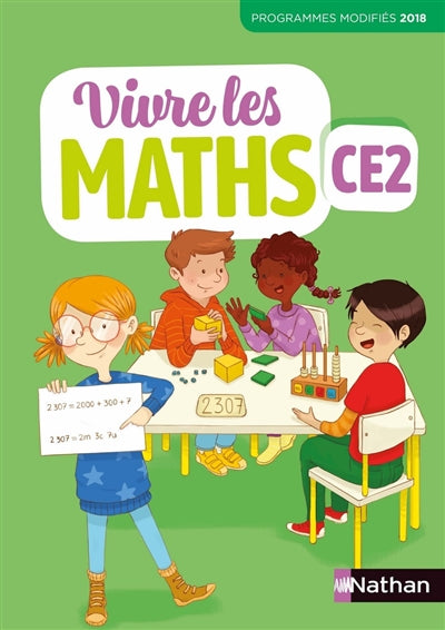 Product Image: Vivre les maths CE2 : fichier élève : programmes modifiés 2018