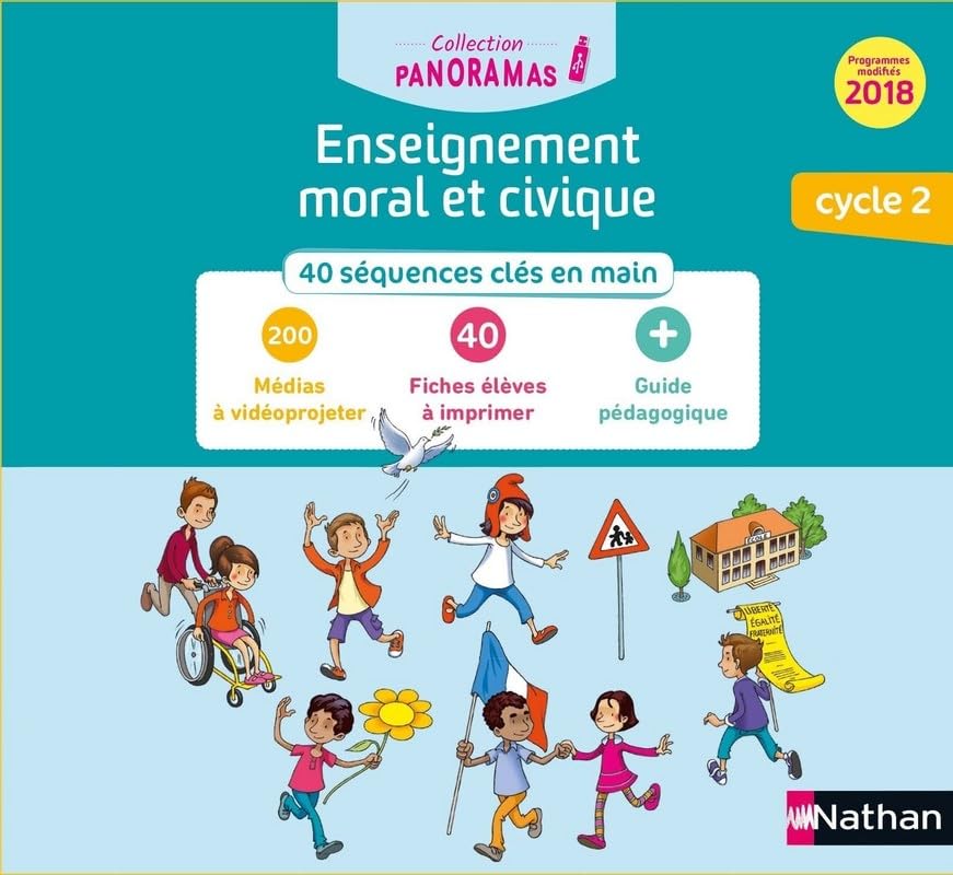 Enseignement moral et civique - cycle 2 - Ressources et activités numériques: Clé USB de ressources book