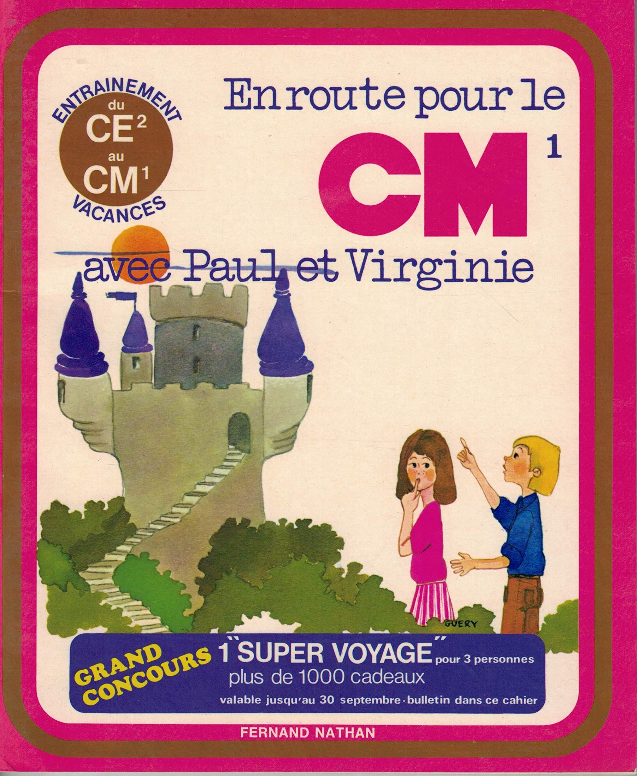 En route pour le CM1 avec Paul et Virginie book