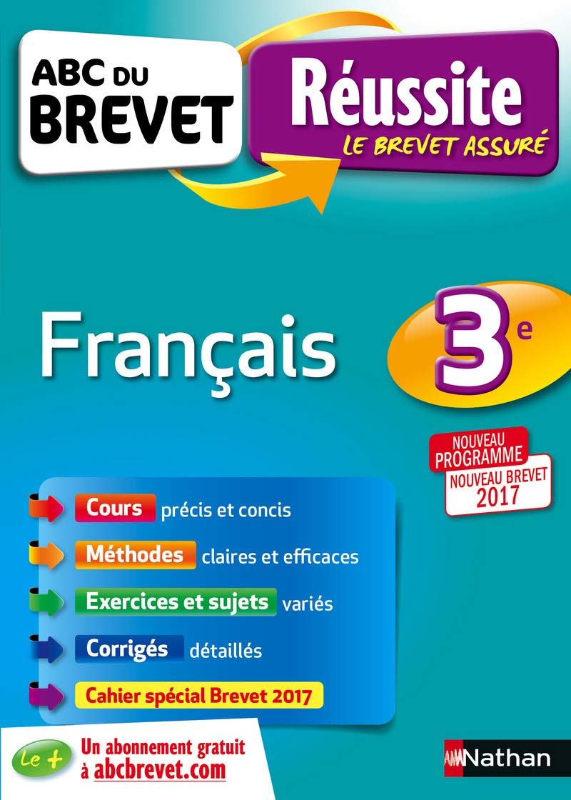 ABC Réussite Brevet Français - 3ème - Nouveau brevet Professional & Reference Books