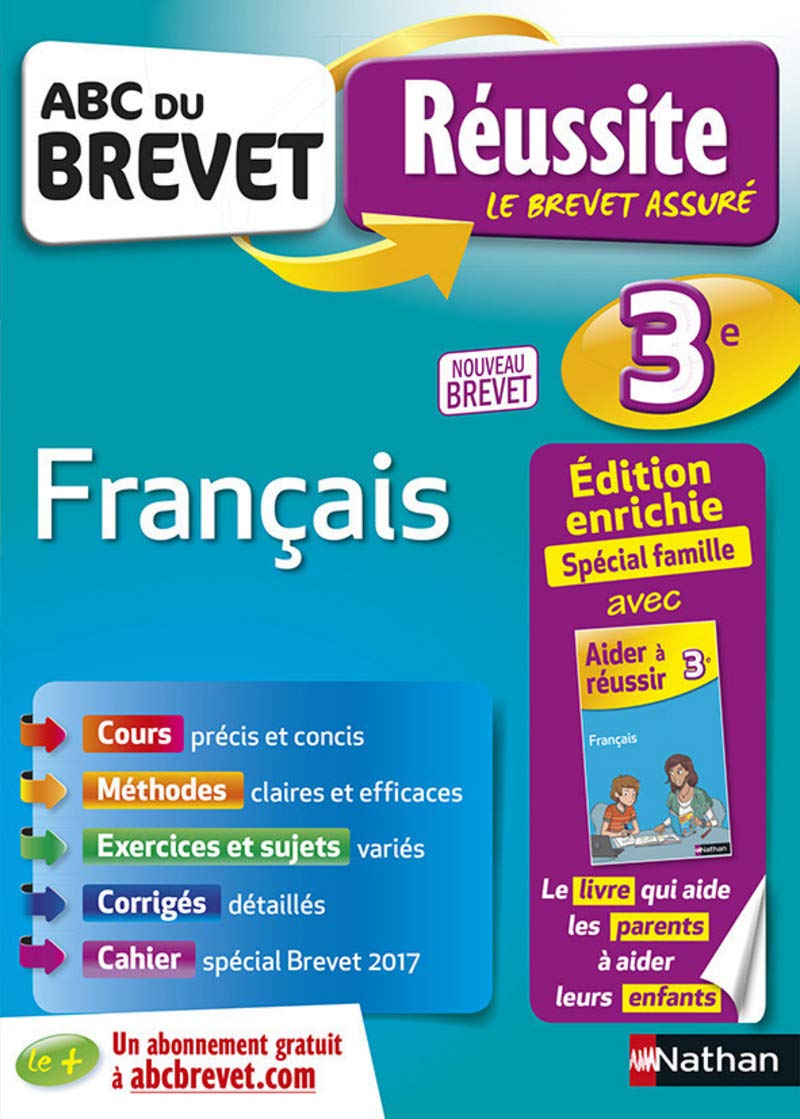 ABC du Brevet Réussite Parent Français 3e book