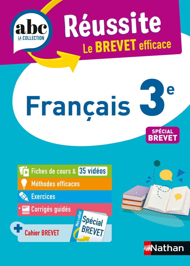 Français 3e - ABC Réussite - Le Brevet efficace - Cours, Méthode, Exercices - Brevet 2026 book