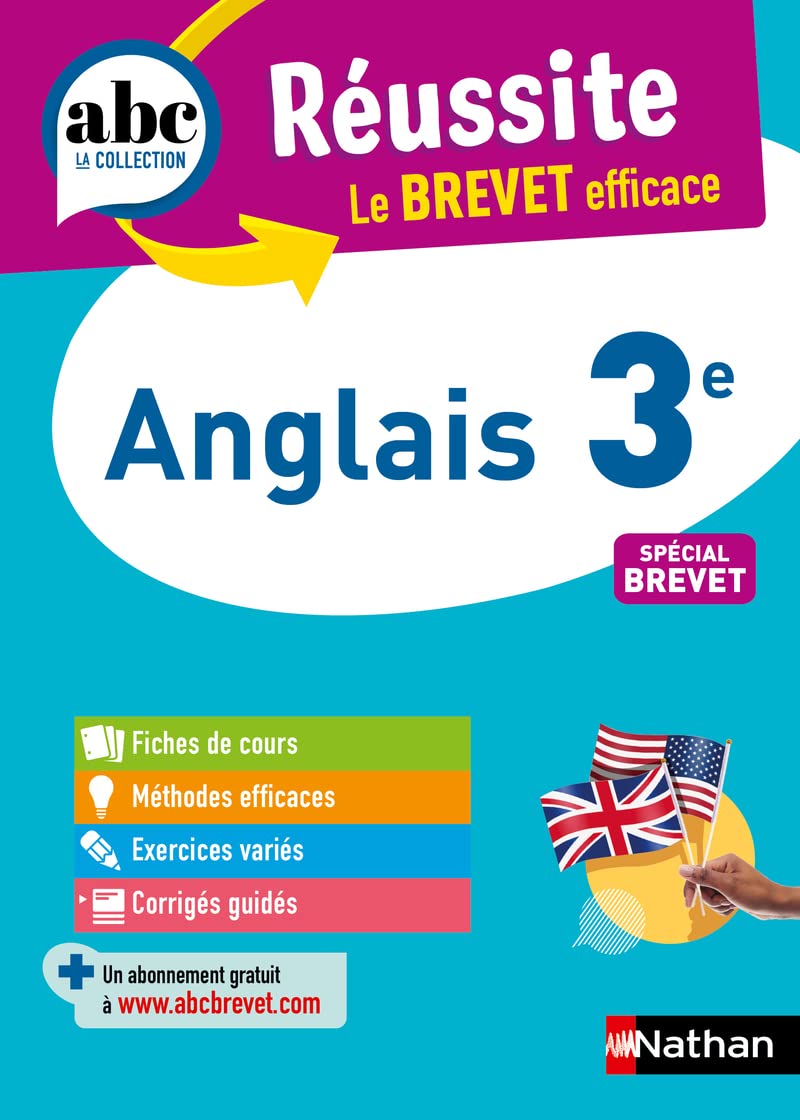 Anglais 3e - ABC Réussite - Le Brevet efficace - Cours, Méthode, Exercices - Brevet 2026 book