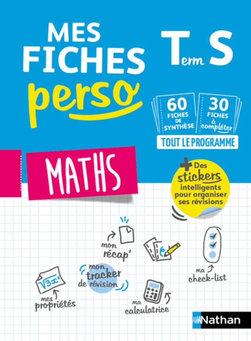 Mes fiches perso Maths Term S Professional & Reference Books