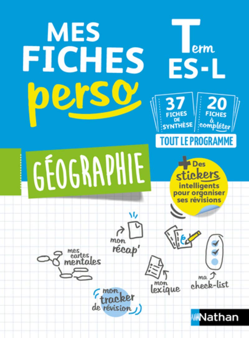 Mes fiches perso Géographie Terminale ES-L - Révisions bac 2020 (7) book