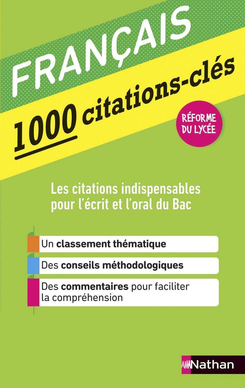 Le Français en 1000 citations-clés book