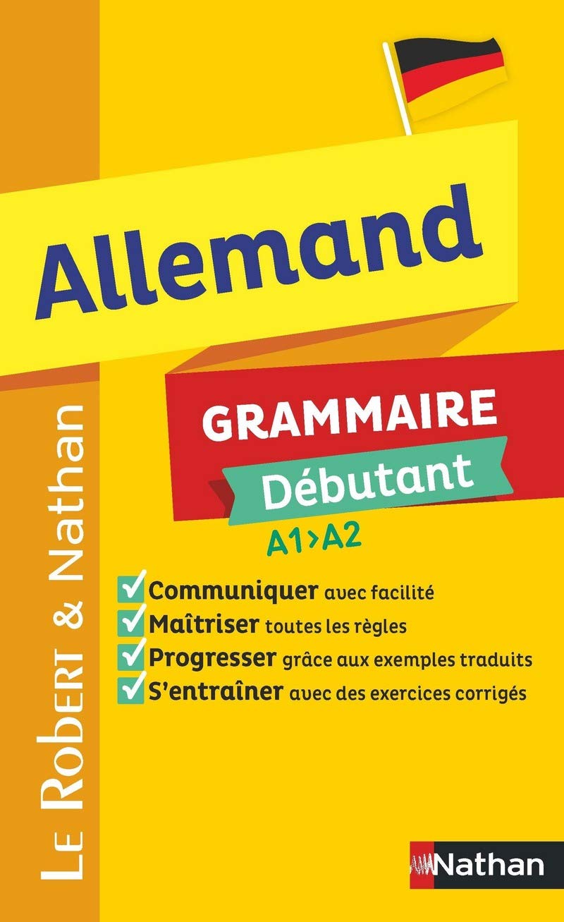 Le Robert et Nathan - Allemand - Grammaire Débutant A1-A2 Non-fiction