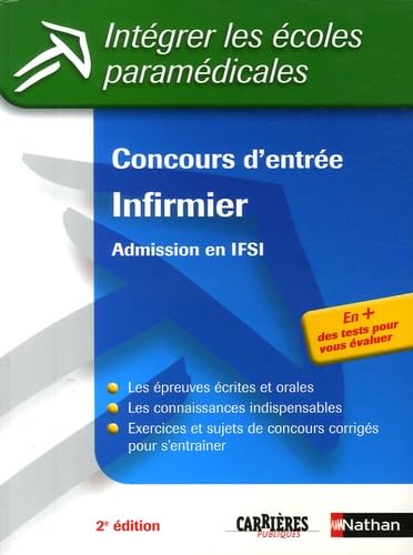 Concours d'entrée Infirmier: Admission en IFSI book