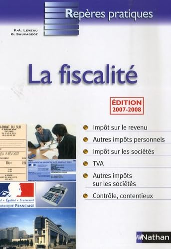La fiscalité : impôt sur le revenu, autres impôts personnels, impôts sur les sociétés, TVA, autres impôts sur les sociétés, contrôle, contentieux Business, Finance & Career