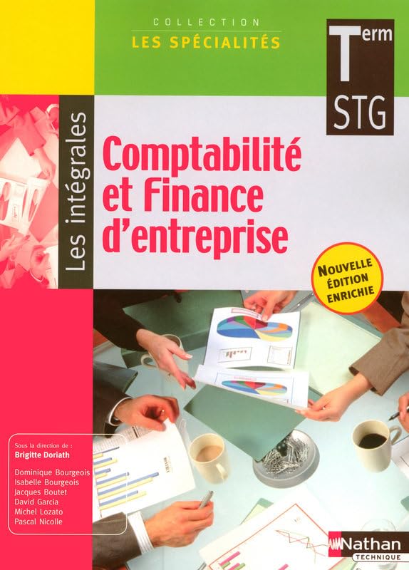 Comptabilité et Finance d'entreprise - Terminale STG book