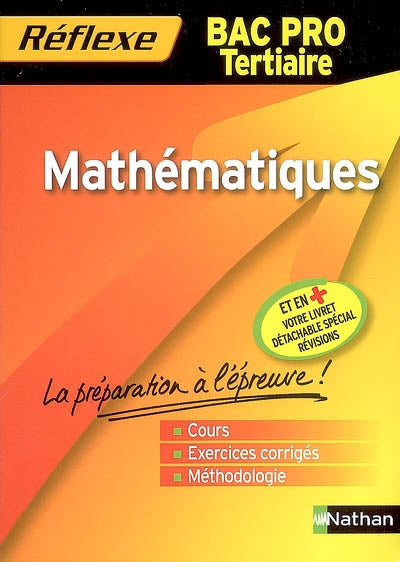 Product Image: Mathématiques : bac pro tertiaire