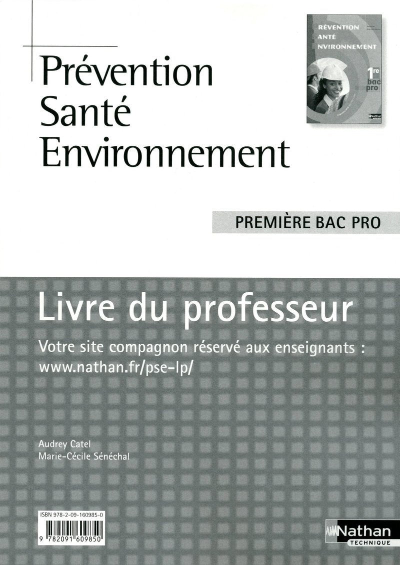 Prévention Santé Environnement - 1ère Bac Pro book