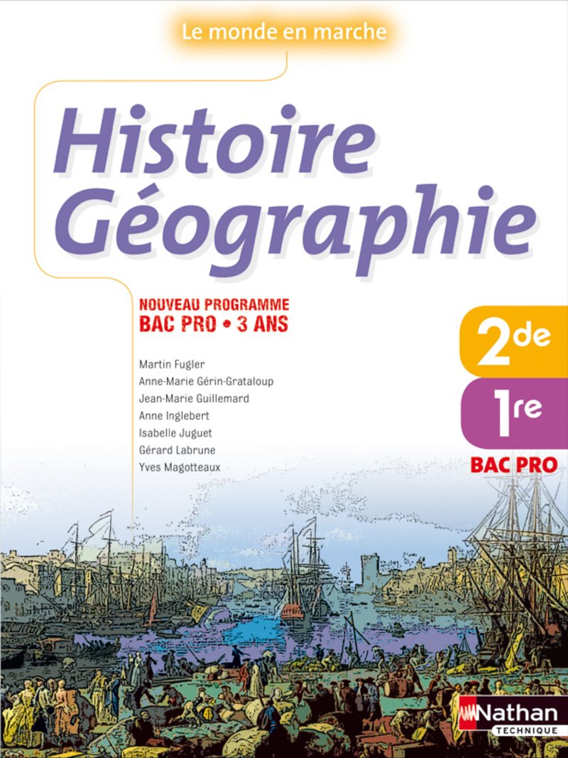 Histoire-Géographie 2e et 1re Bac Pro book