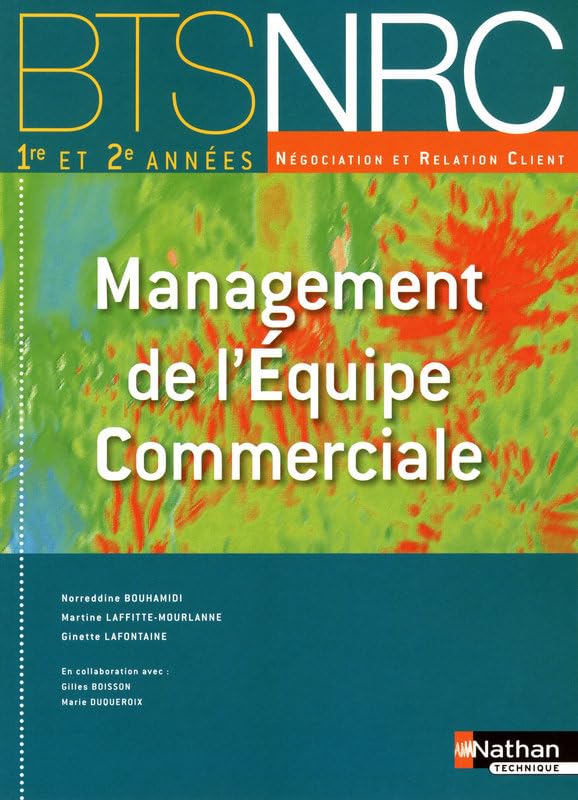 Management de l'Équipe Commerciale - BTS NRC 1re et 2e années book