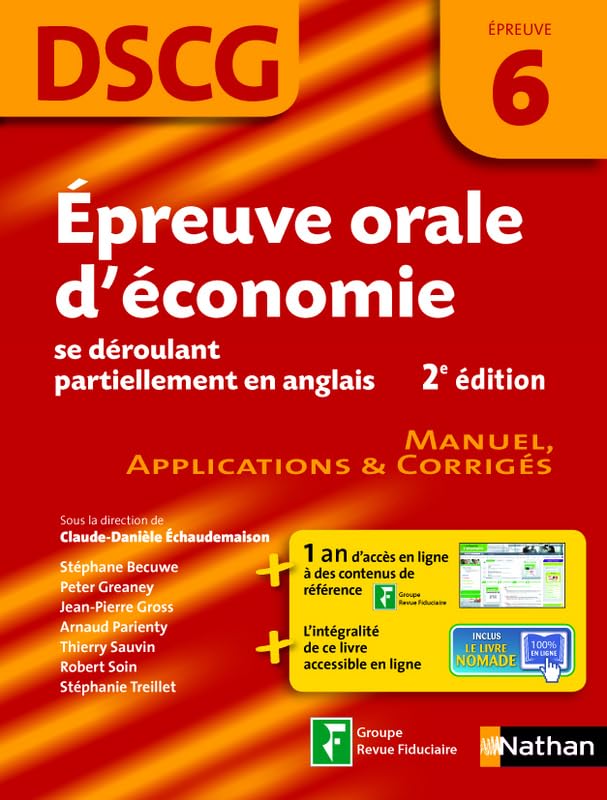 EPR ORALE ECO DEROUL PART ANGL book
