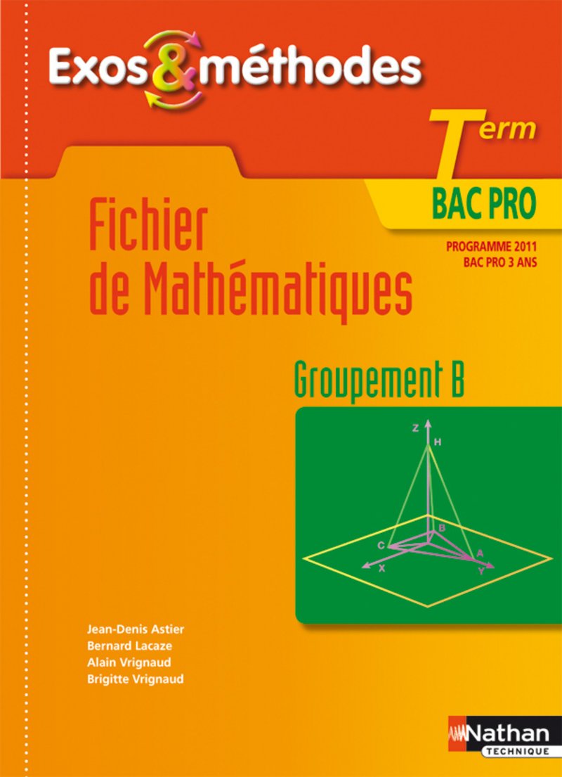 Fichier de mathématiques - Term Bac Pro book