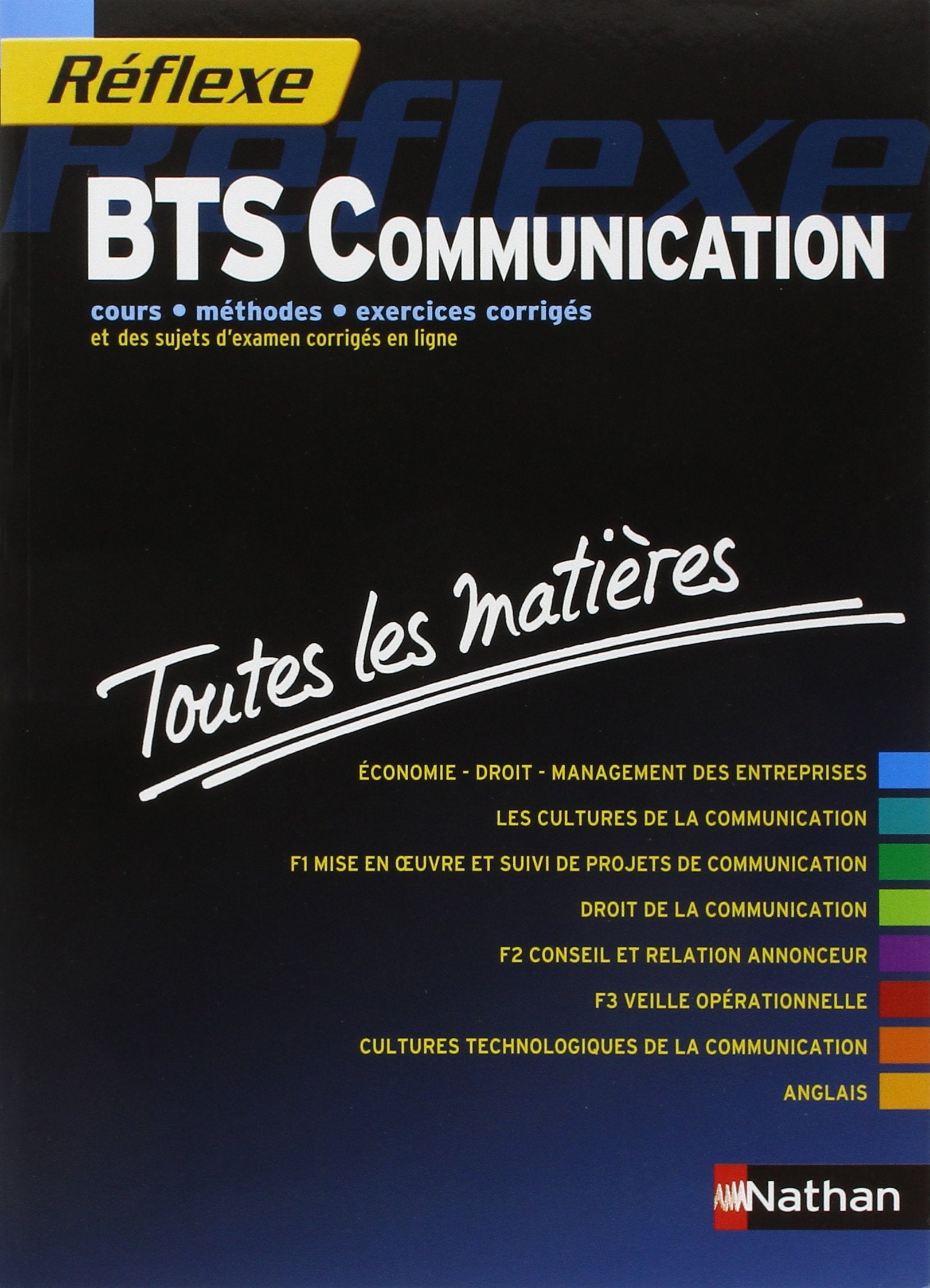 Toutes les matières - BTS Communication book
