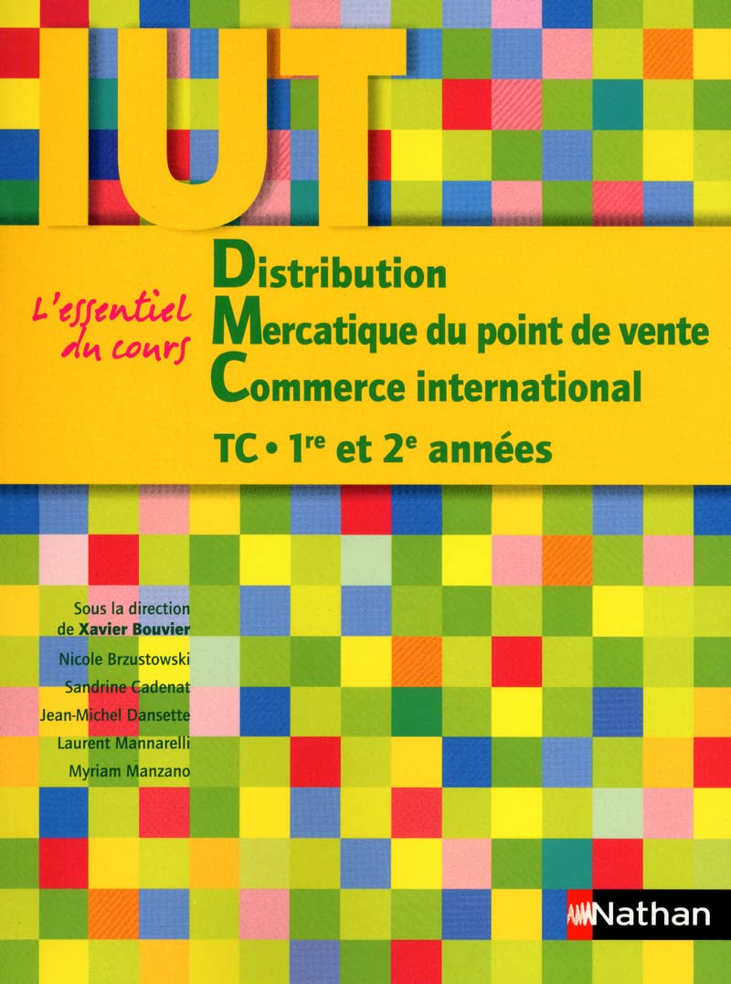 Distribution - Mercatique du point de vente - Commerce international: DUT TC - 1re et 2e années book