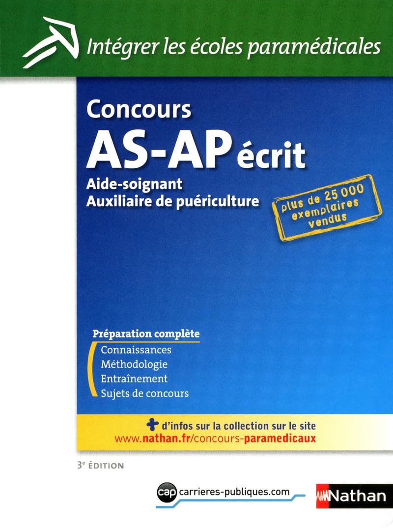 Concours d'entrée Aide soignant / Auxiliaire de puériculture - Epreuves écrites - 3ème édition book