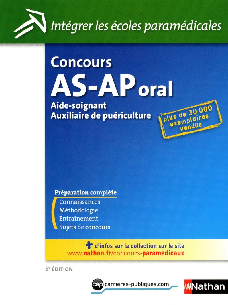 Concours d'entrée Aide-soignant / Auxiliaire de puériculture - Epreuve orale - 5ème édition book