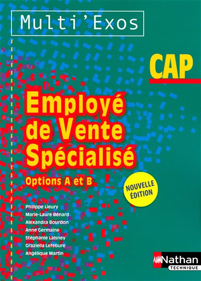 Product Image: Employé de vente spécialisé options A et B : CAP