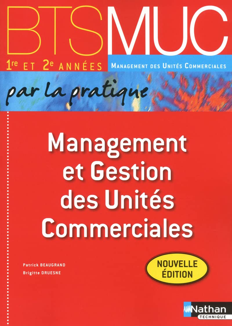 Management et Gestion des Unités Commerciales - 1re et 2e années book