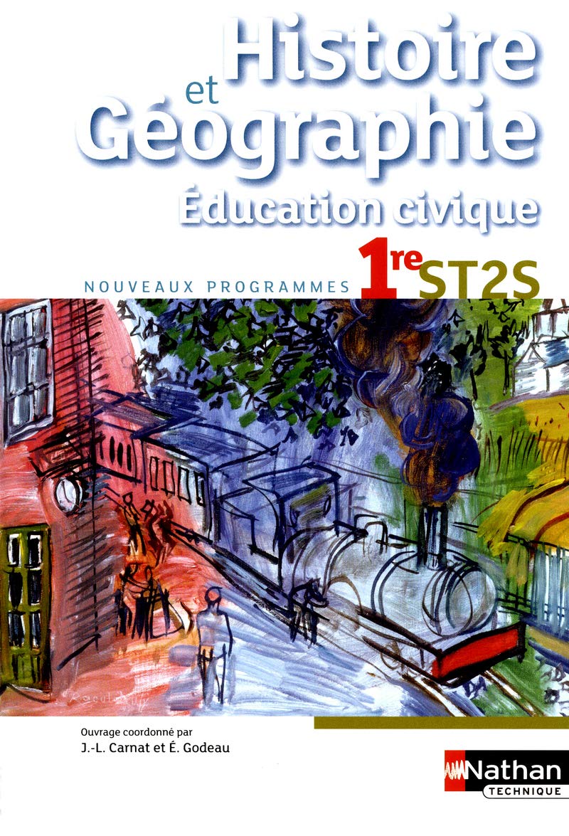 Histoire-Géographie - Education civique - 1re ST2S book