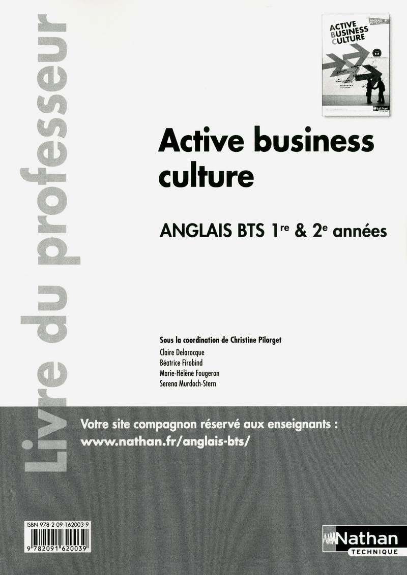 Active business culture - BTS 1re et 2e années > B2 book