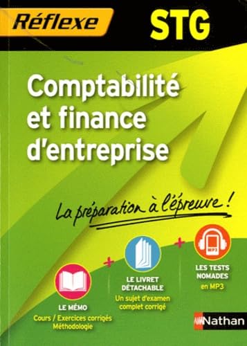 COMPTABILITE ET FINANCE D'ENTREPRISE STG - REFLEXE N92 2012 book