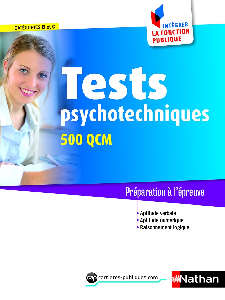 Product Image: Tests psychotechniques 500 QCM