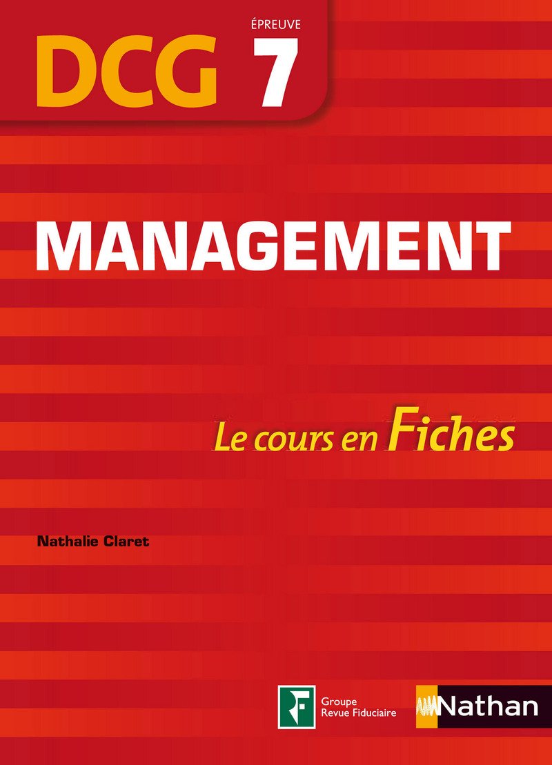Management DCG - épreuve 7 - Fiches DCG Business, Finance & Career