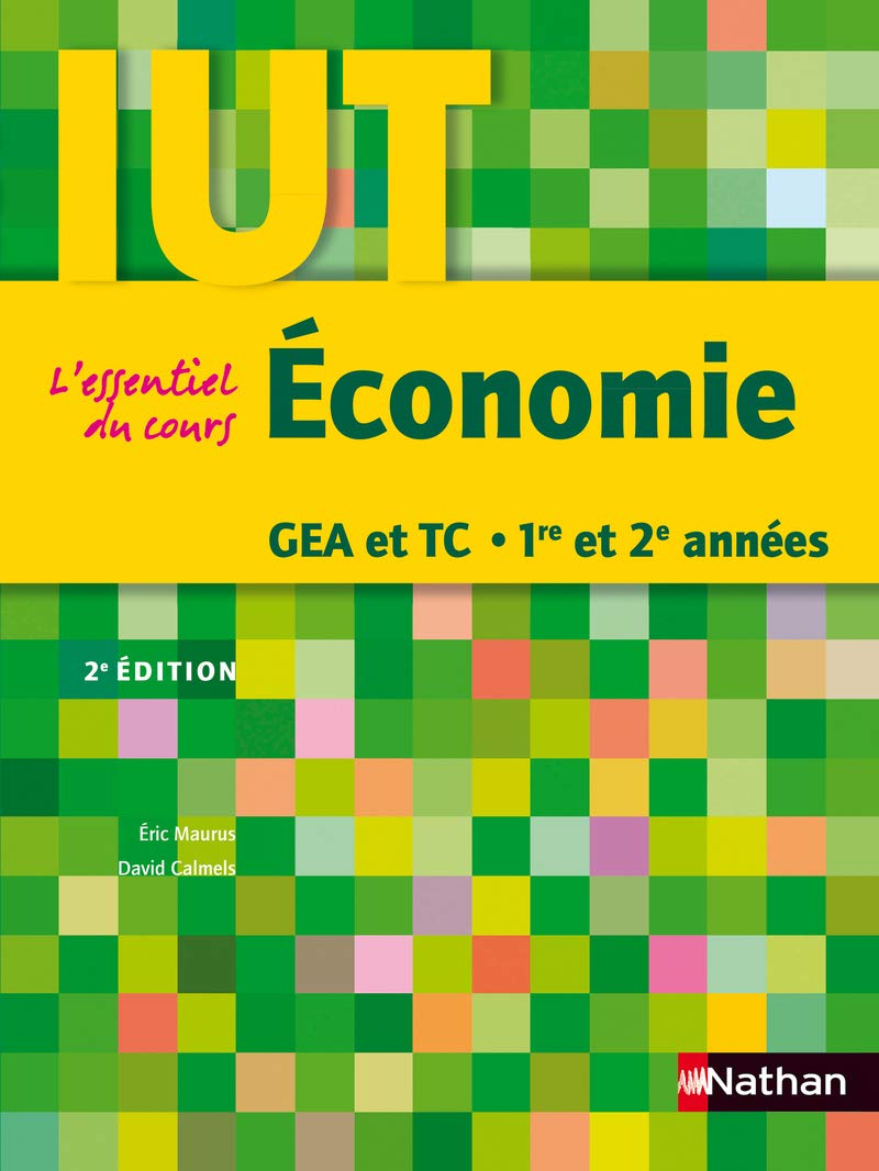 Économie GEA et TC 1re et 2e années book