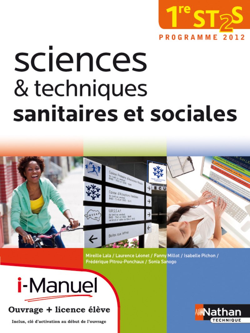 Sciences et techniques sanitaires et sociales 1re ST2S book
