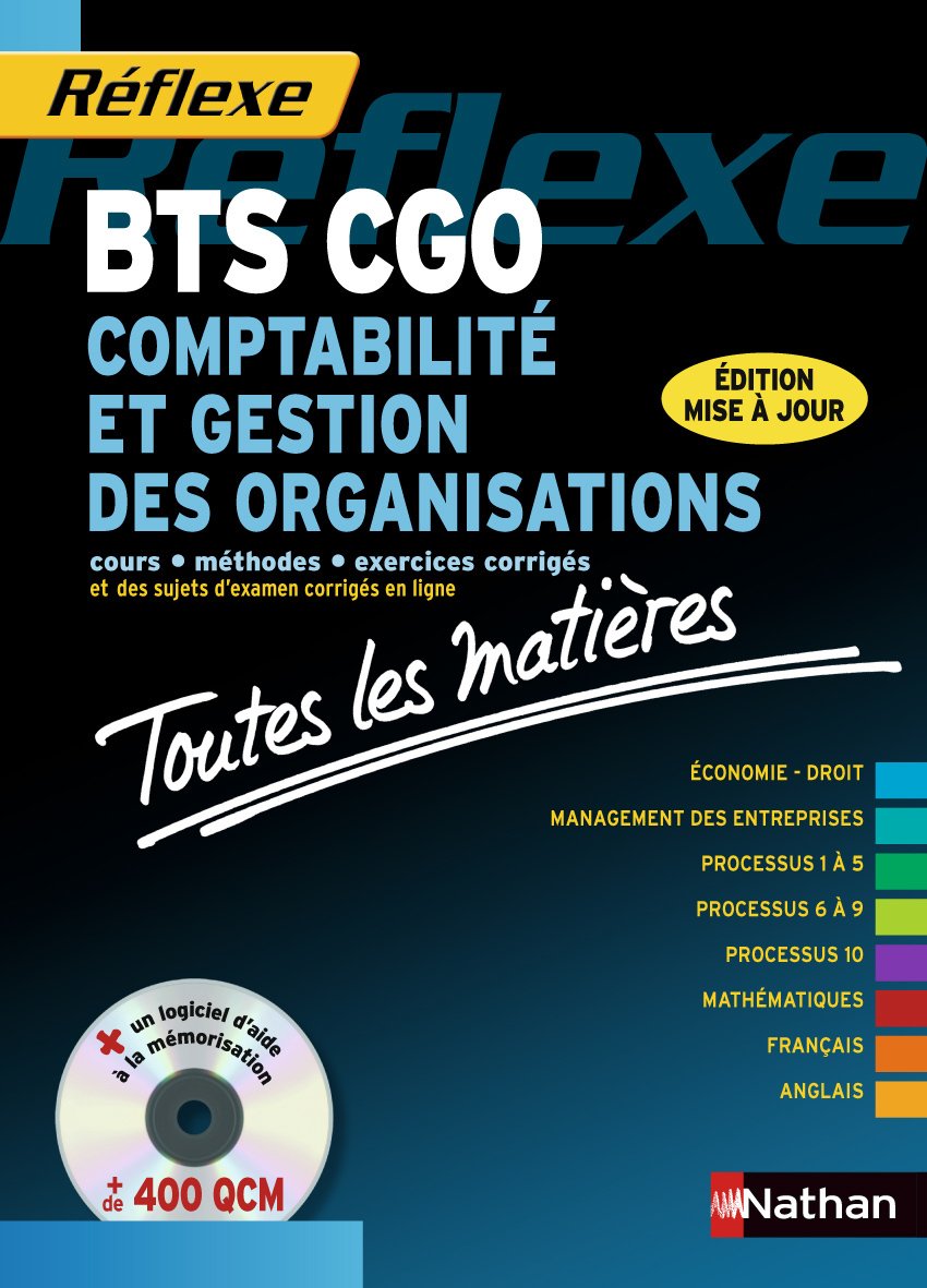 Comptabilité et gestion des organisations BTS CGO: Toutes les matières Books